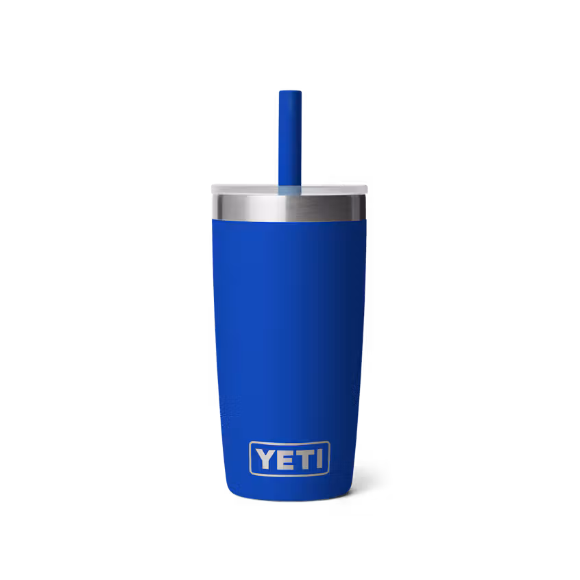 YETI Rambler Jr. 10 oz Tumbler with Silicone Straw Lid